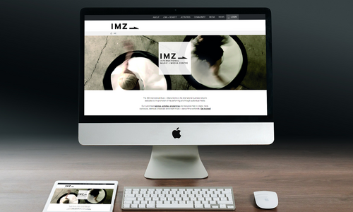 Promotion at IMZ Newsletter and Website